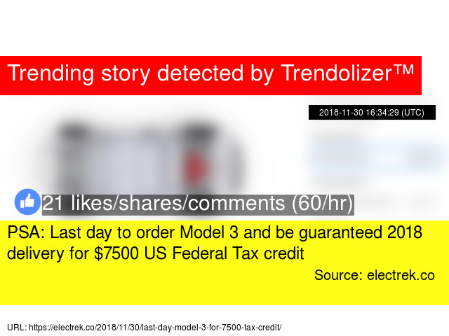 Psa Last Day To Order Model 3 And Be Guaranteed 2018 Delivery For Psa Last Day To Order Model 3 And Be Guaranteed 2018 Delivery For 7500 Us Federal Tax Credit