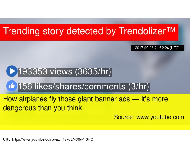 How Airplanes Fly Those Giant Banner Ads It S More Dangerous